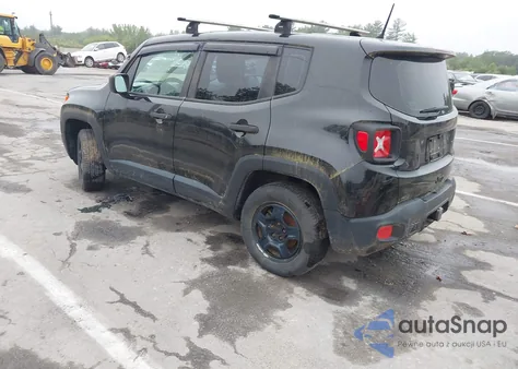 2016 Jeep Renegade Sport from USA, damaged, VIN ZACCJBAW9GPD39479